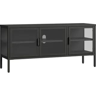 [en.casa] Borshavisa 55 x 118 x 35 cm Schwarz