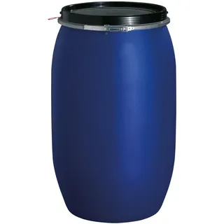 Graf Weithalsfass 120 l blau