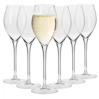 Krosno Cocktailglas F57B576028004020, Glas, Prosecco Gläser Harmony 280 ml 6St. weiß