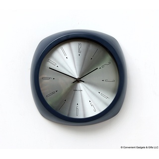 Karlsson Aesthetic Uhr, Wanduhr, Aluminium, Blue, One Size