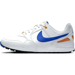 Nike Air Pegasus '89 Unisex Shoe White/Orange Peel/Black/Racer Blue), 40.5 Herren Golfschuhe - 40.5