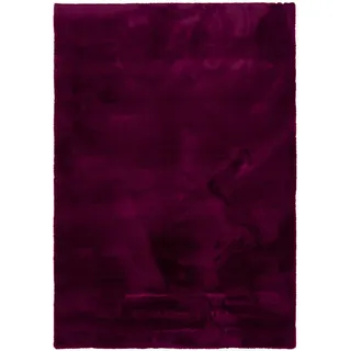Pergamon Luxus Super Soft Fellteppich 90 x 160 cm Fuchsia/Lila