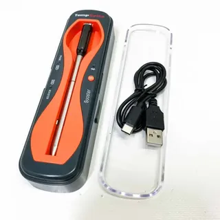 ThermoPro TempSpike Fleischthermometer Kabellos 150m Bluetooth Grillthermometer IP67 Meat Thermometer Bratenthermometer für Backofen Grill Smoker ...
