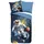 Muller Textil Saros Weltall Mikrofaser Blau 135 x 200 cm 2 x 80 x 80 cm