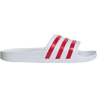adidas Adilette Aqua White / Team Colleg Red / White 44 2/3