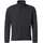 Fleece Mit Durchgehendem Reißverschluss Black S