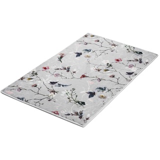 Kleine Wolke Badteppich Flores 60 x 90 cm Polyester Bunt