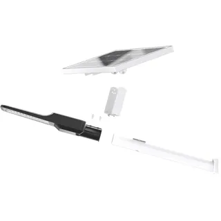 enovalite Solar Straßenleuchte 40 W schwarz 5200 lm IP65