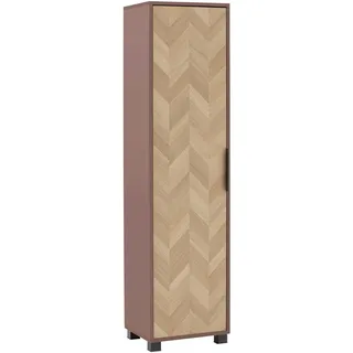 Schildmeyer Piazza Hochschrank 40,3 x 33 x 157,8 cm Mauve Holz