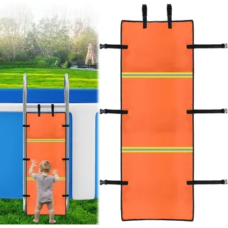Sicherheitsschutz für Poolleitern 50 * 125cm,oberirdische Sicherheitsabdeckung,Kindersicherheits-Poolleiter,Hochbett Leiter Schutz,Kinder-Etagenbett-Leiterabdeckung,Kinder Klettern, Fallen,ertrinken