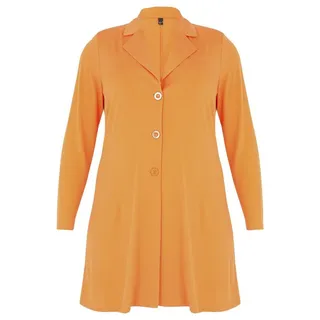YOEK Jackenblazer Damen Blazer Große Größen orange 42/44