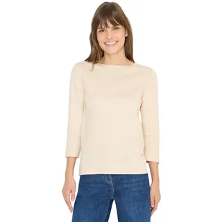 Cecil 3/4-Arm-Shirt Beige M