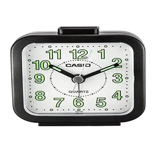 Casio TQ141/1 TQ-141-1EF - Wecker Quartz Analog Edelstahlband silber