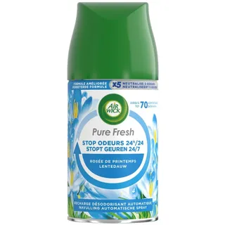 Air Wick Freshmatic Max Pure, Nachfüller für automatisches Duftspray, Frühlingsfrische, 3x2 Stück (6 x 250 ml)