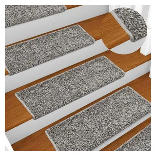 vidaXL Stufenmatte 65 x 21 cm Grau