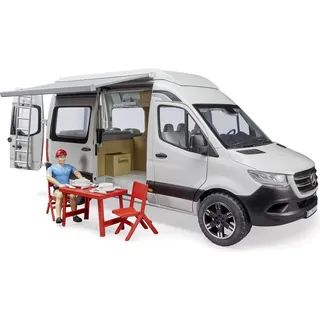 Bruder 02672 - Sprinter Camper mit Fahrer weiß 1:16