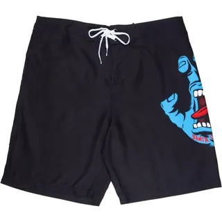 Santa Cruz Badeshorts Screaming Hand Schwarz 34