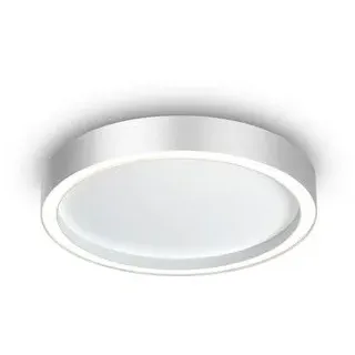Bopp LED-Deckenleuchte Aura Alu, Eisen, Stahl & Metall Silber 55 cm