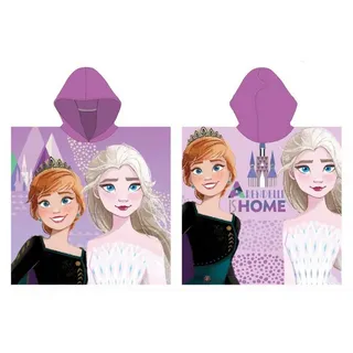 Disney Eiskönigin Arendelle Strandtuch-Poncho 55x110 cm (Schnelltrocknend)