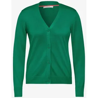 Cecil Strickjacke Feinstrickcardigan (1-tlg) grün L