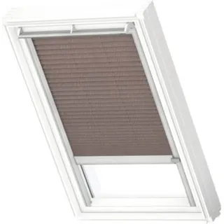 VELUX Standard-Plissee FSL MK10 1276K Mokka gepunktet, alu Schiene: Premium