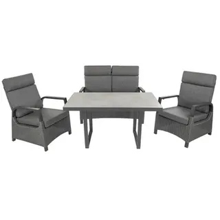 BellaVista »Orlando«, 4 Personen, - grau,
