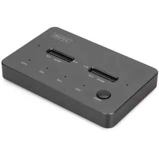 Digitus NVMe Klonstation USB3.1 Gen2 Typ-C NVMe M.2 SSD Gehäuse