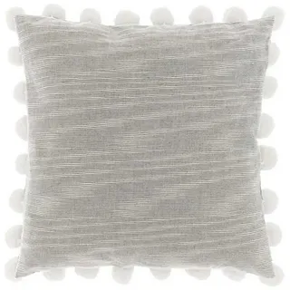 Marrakesch Orient & Mediterran Interior Zierkissen Boho Couchkissen Iwan handgefertigt aus Baumwolle in Grau 45 cm modern, (1 St) grau