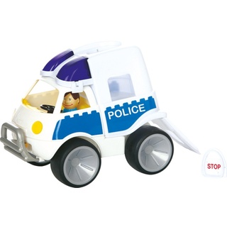 GOWI Spielzeug-Auto, (Polizeiauto) blau|weiß