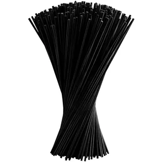 Raumduft Stäbchen,100 PCS Schwarz Duftstäbchen Stäbchen Raumduft Diffuser für EIN frisch duftendes Aroma im Zuhause Büro Hotel Spa Schlafzimmer 0.1 * 7 Inch