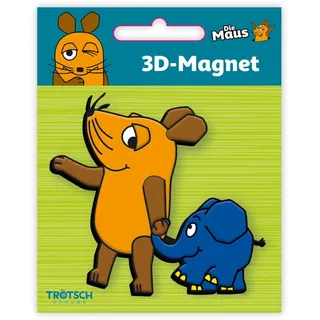 Trötsch Verlag Trötsch Die Maus Magnet Maus und Elefant