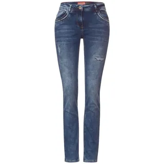 Cecil 5-Pocket-Jeans Style TOS Scarlett M blau 27/32Modehaus Rusche