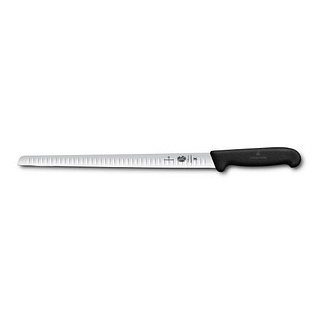 VICTORINOX Lachsmesser Fibrox silber, Klinge: 30,0 cm