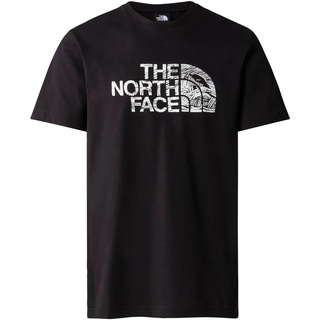The North Face T-Shirt M S/S WOODCUT DOME TEE schwarz XL