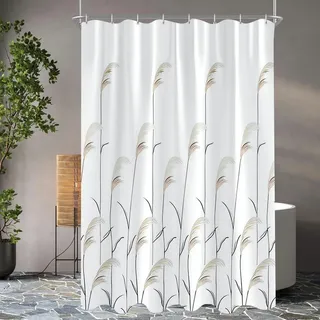 luxuskollektion Duschvorhang Weizenohr 80 x 180 cm wasserabweisend