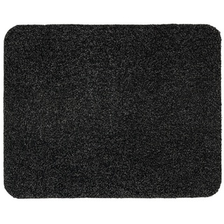 Astra Fußmatte, Höhe: 0,9 cm, Baumwolle - schwarz