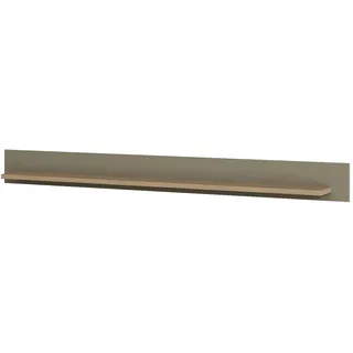 furn.design Wandboard 180 x 17 x 17 cm Salbeigrün/Eiche