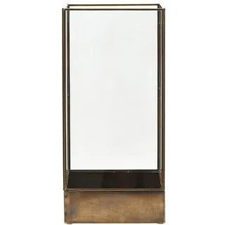 Glas Pflanzgefäß Box / Bildschirm Antik Messing 45 CM Design Von House Doctor