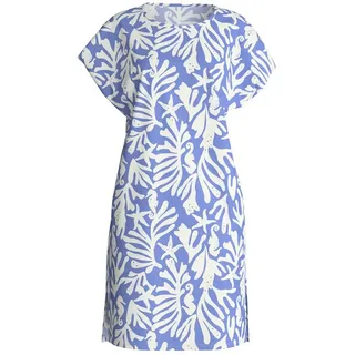 CALIDA Nachthemd Cotton Special Damen (1-tlg) 95cm Länge, weich, gerader Schnitt blau XS (36/38)