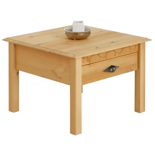 Home Affaire »Laura, TOPSELLER", (Couchtisch, Wohnzimmertisch), 60/60 cm, mit einer Schublade, zusätzlicher Stauraum