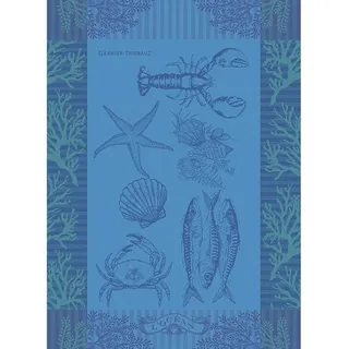 Garnier Geschirrtuch Bleu 56 X77Cm Baumwolle