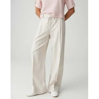 Opus Meeri Bundfaltenhose Beige 44