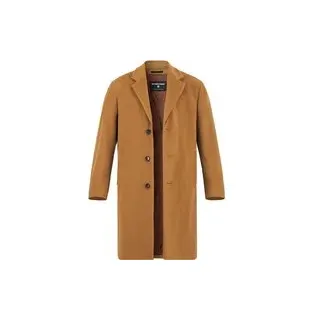 Strellson Herren Mantel beige unifarben, beige, Herbst/Winter 2025/2026