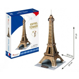 Cubic Fun - 3D Puzzle La Tour Eiffel Eiffelturm Paris Frankreich Mittel
