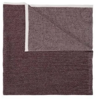 Plaid Rivar in Aubergine, Marc O'Polo Home