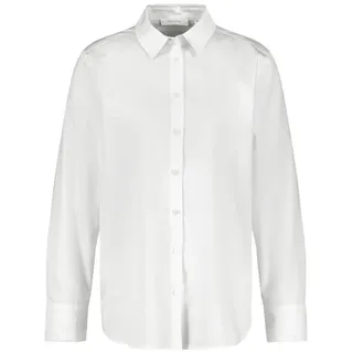 GERRY WEBER Klassische Bluse Basic Fit Bluse (160012-66401) weiß 40