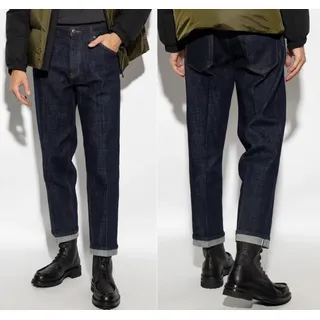 EMPORIO ARMANI  Jeans Loose Fit Pants Trouser Retro Hose Denim Navy Blue New 30