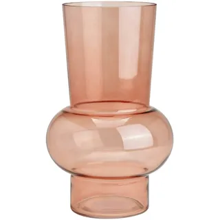 Vase Rosenquarz Glas Rosa M (Medium)