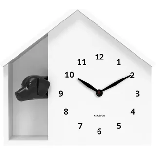 Karlsson Wanduhr Peeking Doggy - B/H/T ca. 26.00x29.00x10.30