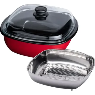 RIESS Dampfgarer 3-teilig 28 x 28 cm